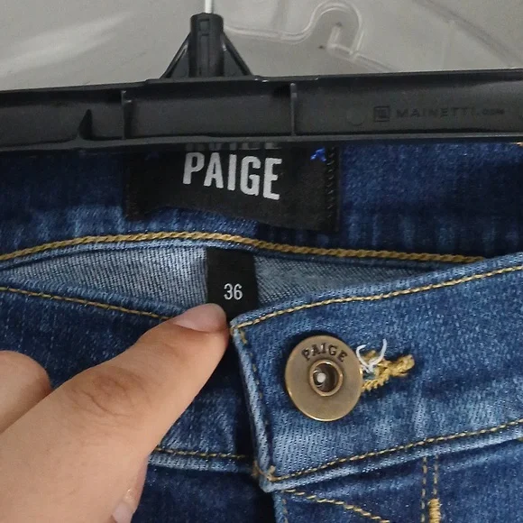 PAIGE Transcend Lennox Slim Jean, gentle Used, Excellen Conditions, Sz 36x30 - Picture 7 of 10